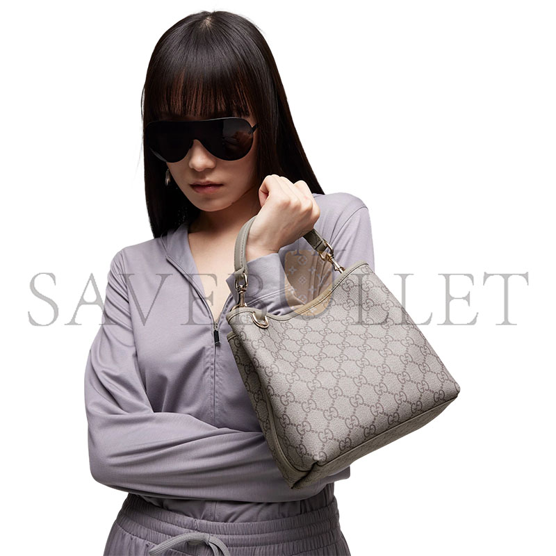 GUCCI GG EMBLEM SMALL BUCKET BAG 815118 (19*18*11cm)